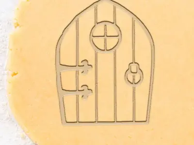 Door Cookie Cutter - Biscuit Cutter 3D print model