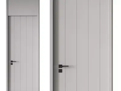 Door set 25 3D model