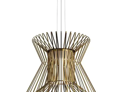 Syrma LED Pendant Light Low-poly 3D model
