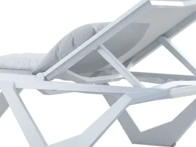 Voxel Sun Chaise by Karim Rashid 3D model