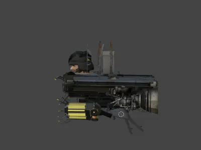 carrier astro toilet 3D model