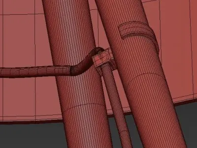 Eva Indirect light table lamp 3D model