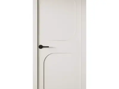 Interior Door 14 2 3D model