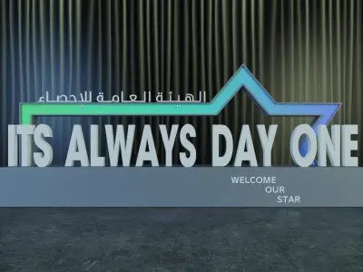 stage and screen and full work for event  3D model