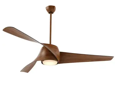 Artemis Ceiling Fan Low-poly 3D model