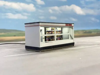 DET-0040 Bus Square set H0-scale 3D print model