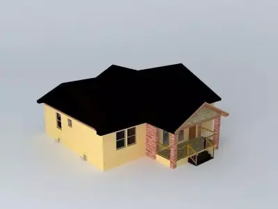 Grandma's House Free 3D model