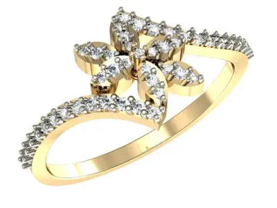 Diamond Rings 3DM Files 3D print model