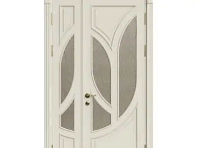 Interior door 3D model shop