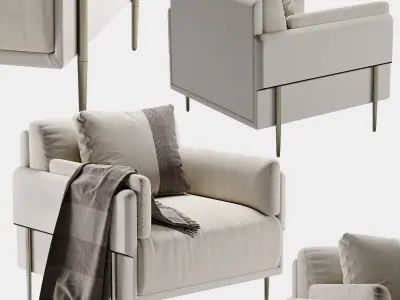 Armchair Zero Z170 3D model