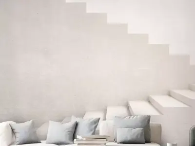 Minimal Steps Mural Wallpaper Texture  Texture