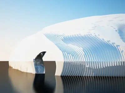 Gate parametric  3D model