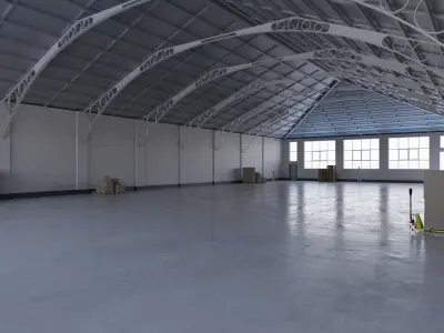Warehouse Interior 7 Low-poly 3D model