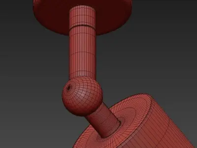 ELampa light fixture 3D model