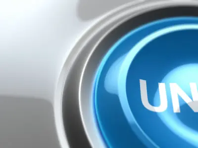 Undo Button Low-poly 3D model