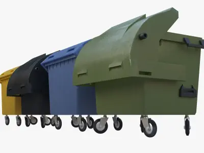 garbage container 3D model