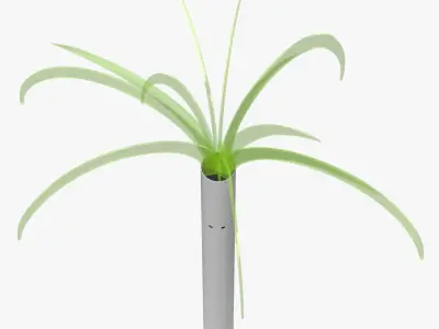 Sanremo Floor Lamp PBR 3D model