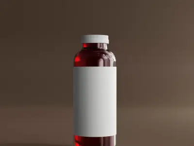 Juice Product Visualisation 3D model