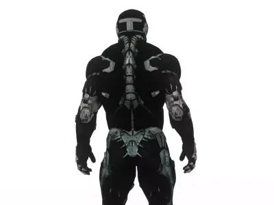 Crysis Nanosuit 2 3D Model  Ultimate Military Exosuit  Low-poly 3D model