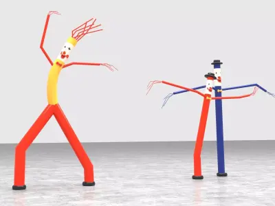 inflatable model 3D model