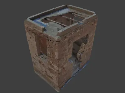 Old Building Free low-poly 3D model purchase