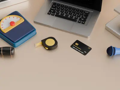 Versatile 3D Model Pack Free low-poly 3D model