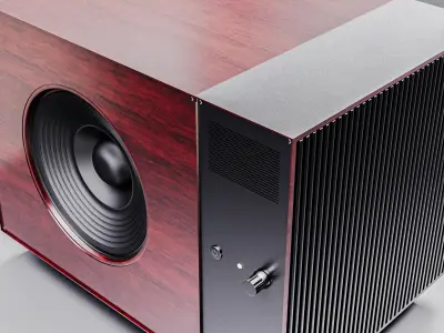 Wooden audio speaker