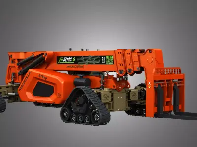 XR50100-G  Xtreme Telehandler 3D model