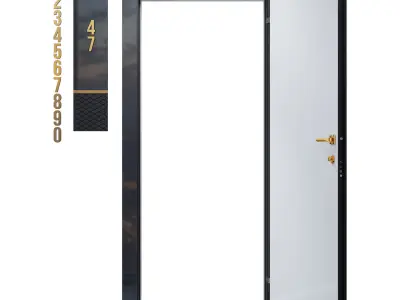 Door Credo 1  3D model