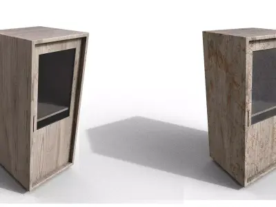 Pack 2 Modern Furniture 3D Model Low-poly 3D model 8