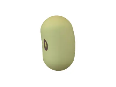 Soybean V1 002 Low-poly 3D model