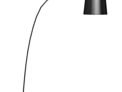 Twiggy by Foscarini Floor Lamp black 3D model