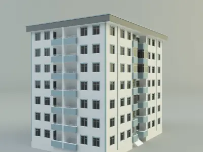 building 111 3d house model  3D model