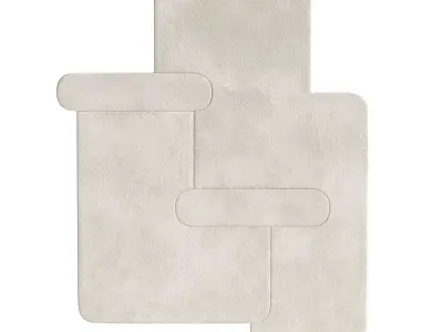 Sarsen M Area Rug 3D model