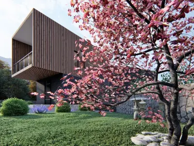 Weekend -Villa -House Project -Exterior and interior 3D model