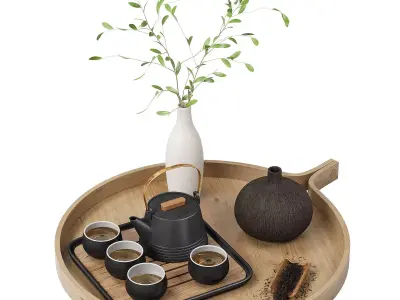 Decorative set 18 3D model