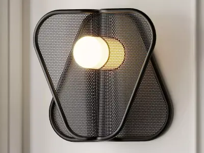 The Sovereign Wall Sconce by Studio Carol Egan 3D model