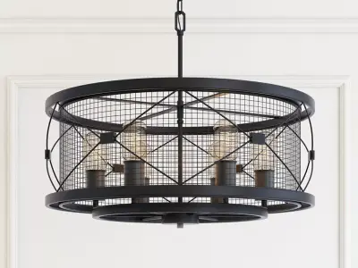 Lustra mosquitoes caster chandelier 3D model