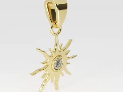 Pendant 06 3D print model