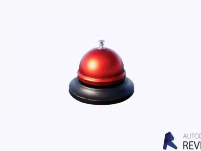 Table bell -Revit2018- Free 3D model
