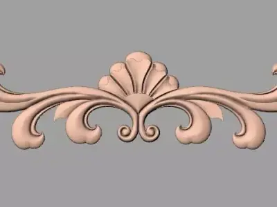 CNC 3D relief design STL format file used for artcam aspire E733 3D model