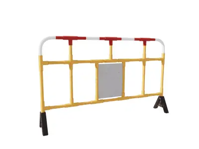 Hong Kong Plastic Barrier 3D model