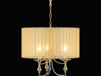 72503x Paralume Lightstar Chandelier 3D model