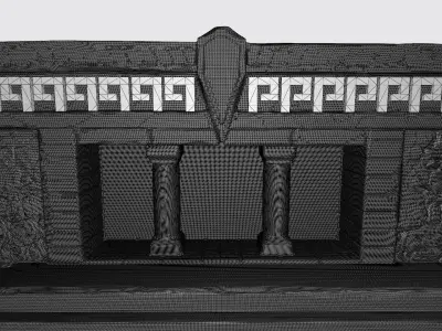 The palace of Maya 3D print model