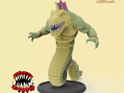 Street Sharks Villains - Repteel 3D print model