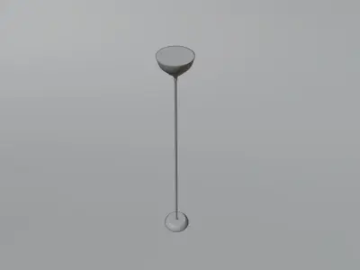 Metal Floor Lamp 3D model