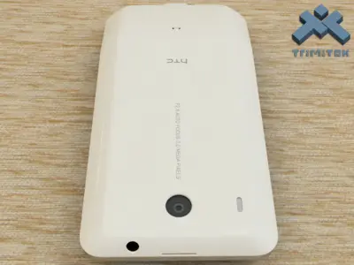 HTC Hero smartphone - 2009 - White 3D model