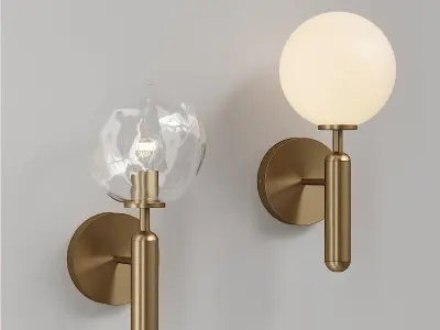 Lamaptron POLARIS WALL wall light 3D model