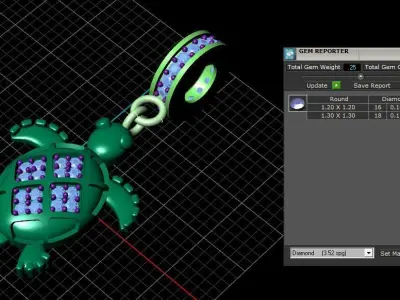 Pandora turtle 3D print model