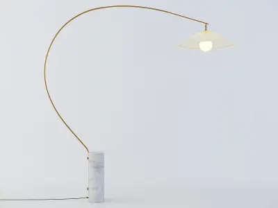 Lighting Collection three light fixtures hanging from ceiling 3D Model Pack